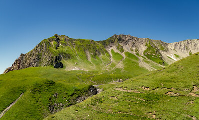 landscape in the mountains