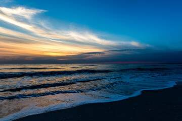 Fototapeta na wymiar Sunset Marco Island Beach Florida