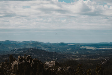 Fototapeta premium clouds over the mountains