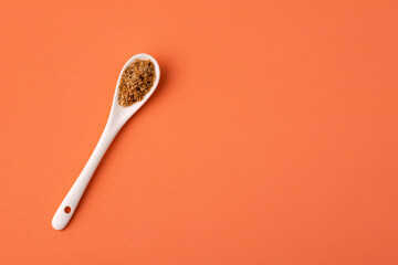 Food powder based on soy fiber with psyllium