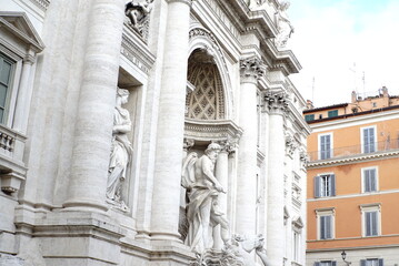 Obraz premium fontana di trevi, roma