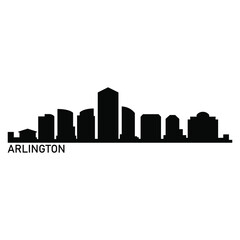 Fototapeta premium Arlington skyline