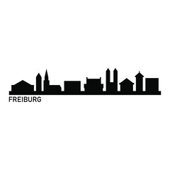 Freiburg skyline