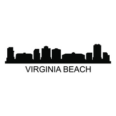 Fototapeta premium Skyline virginia beach