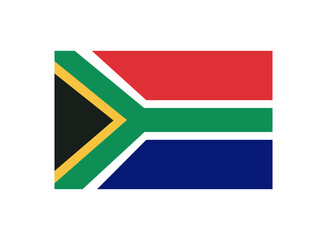 flat african flag design