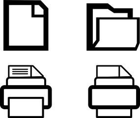 Media Icons vector illustration on white background.1.eps