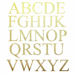 アルファベットの文字の素材