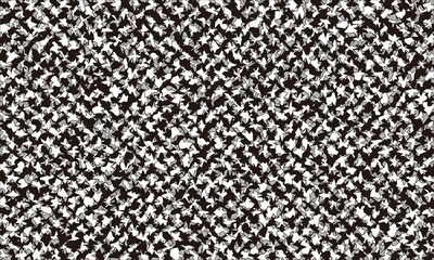 ラフ加工の白黒系統のユニークな模様の背景