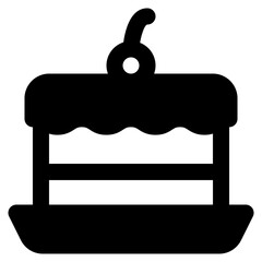 cake Icon Illustration