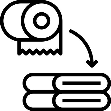 recommend clip art: use towel black outline icon