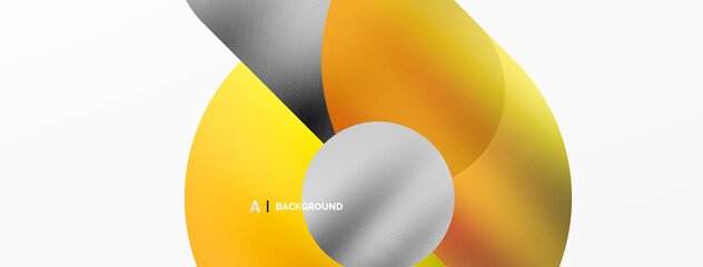 Digital web futuristic template. Circle composition abstract background. Vector Illustration For Wallpaper, Banner, Background, Card, Book Illustration, landing page