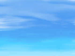 blue sky with clouds background for illustrations and designs, watercolored sky, イラスト背景 青空と雲 水彩テクスチャー