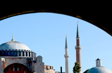roof of blue mosque