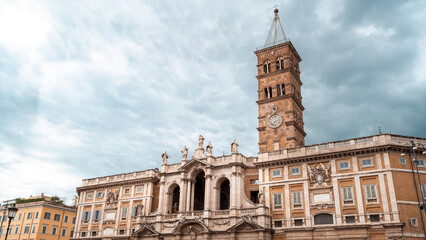 Fototapeta na wymiar Santa Maria Maggiore in Rome, Italy