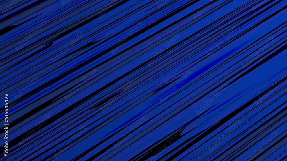 Poster background of blue glowing line wave style. seamless loop animation 4k footage.