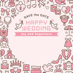 ウェディング　グリーティングカード