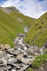 アイガーウルトラトレイルの渓流