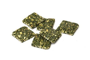 Peanut candy Spirulina Pepper Chikki, Immunity Booster Chikki