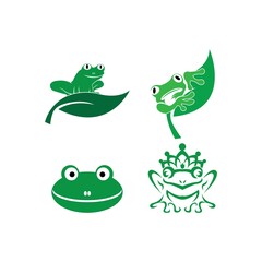 Frog Logo Template vector