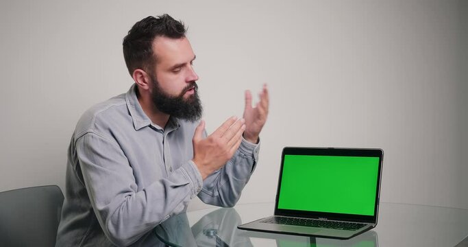 Professional coach tells about writing code showing examples