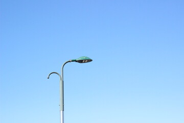 푸른하늘의 가로등