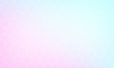 六角形のグラデーション背景素材