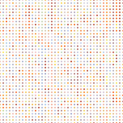 Multicolor background, colorful vector texture with circles. Splash effect banner. Dotted abstract illustration with blurred drops of rain. Seamless pattern for fabric, textile