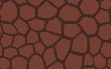 Abstract modern giraffe seamless pattern. Animals trendy background. Colorful decorative vector stock illustration for print, card, postcard, fabric, textile. Modern ornament of stylized skin