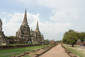 Fototapeta premium temple Ayutthaya Thailand