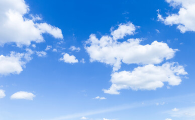 Fototapeta premium Cloudy sky scape background, rainy season sky, nature background