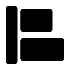  horizontal align left icon