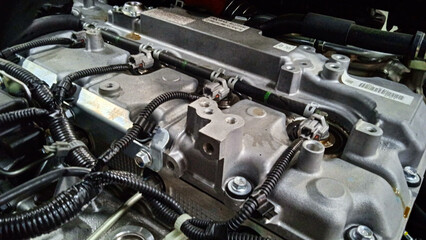 The car engine, Engine, Diesel engine car