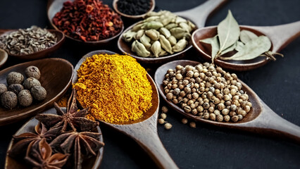 Fototapeta na wymiar Indian Spices