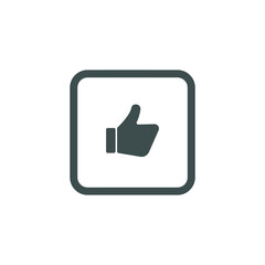 Obraz premium hand icon on white background 