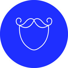 Beard and Moustache Icon
