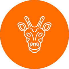 Obraz premium Giraffe Icon