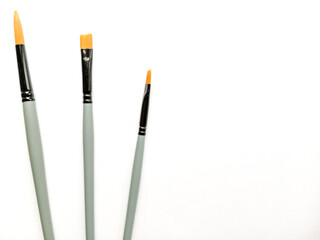 Paint brushes. The best tool for an artist. Create masterpieces.