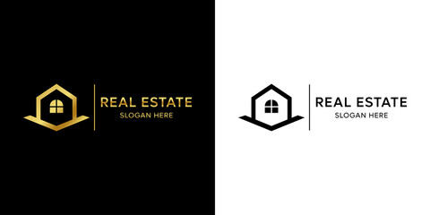 real estate logo style trendy stylist simple