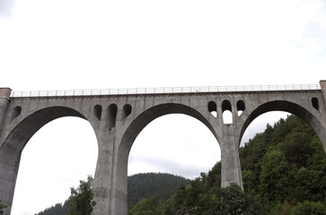 Railway bridge in Willingen, Germany