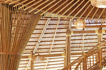 Decorative of the lamps on ceiling