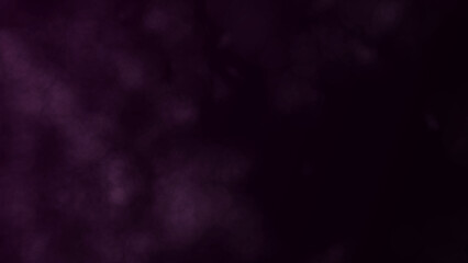 White smoke on a dark background. Phenomenon water vapor or fog. Abstract blur backdrop. 3d rendering.