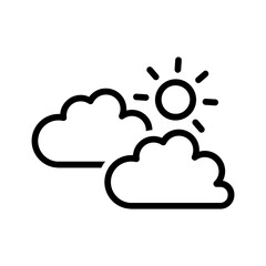 Black line icon for Days