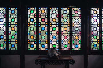 Colorful glass