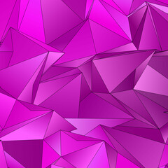 Fototapeta premium Abstract Low-Poly background. triangulated texture. Design 3d. Polygonal geometrical pattern. Triangular modern style
