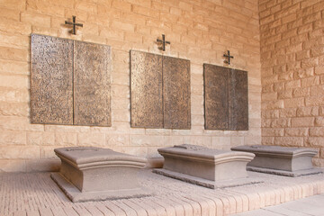 EL ALAMEIN - JANUARY 27: - German memorial of fallen soldiers in World War II in El Alamein, Egypt