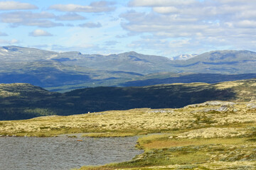 Mountains in Innerdalen (Innset) Norway