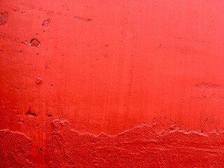 red background