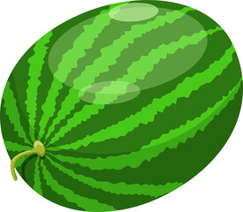 Watermelon clipart design illustration