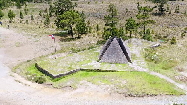 Scenic View Of Colossal Pyramids Of Valle Nuevo National Park In Dominican Republic.