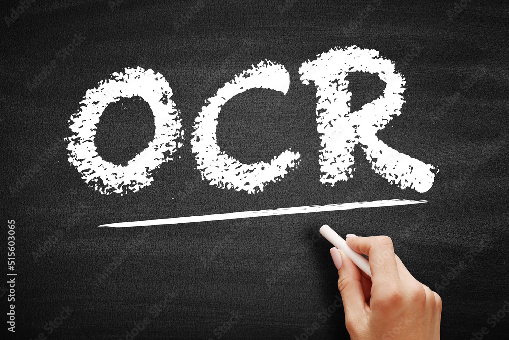 Poster ocr - optical character recognition is the process that converts an image of text into a machine-rea